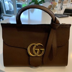 Authentic Gucci Marmont Top handle bag